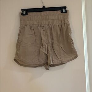 JoyLab Women's Athletic Shorts in Tan
